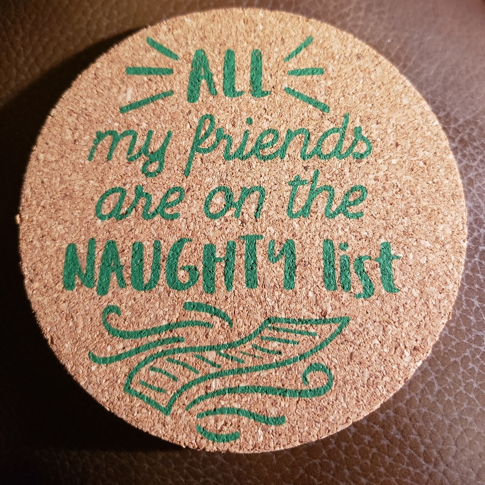 ALL my friends are on the NAUGHTY list